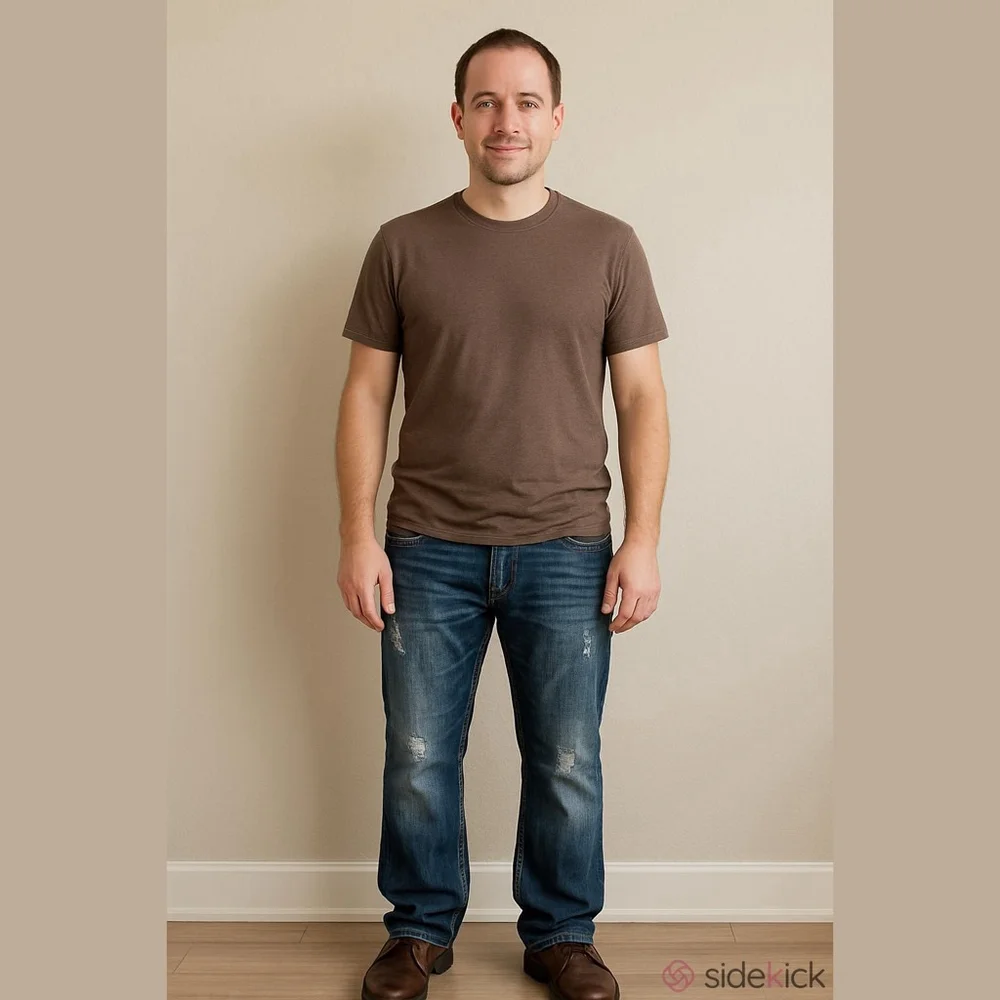 Rock Revival James Bootcut Men’s Jeans in Size 34